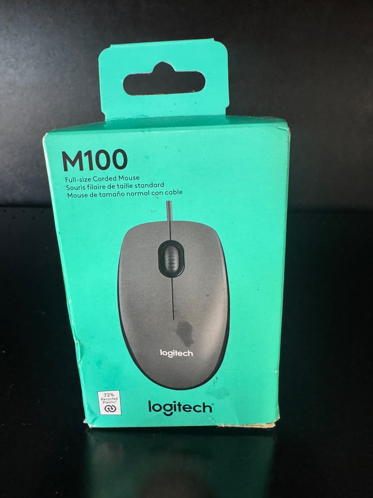 Logitech M100 Wired USB Optical Mouse