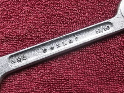 Dunlap 3/4-11/16 Wrench